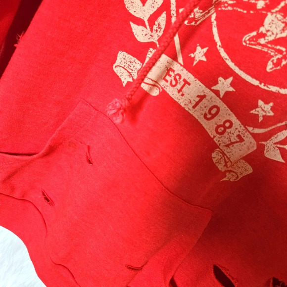 XXI Deconstructed New York Collegiate Vibe Hoodie - Picture 3 of 7